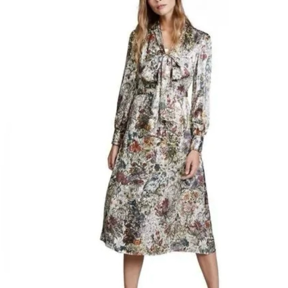 Tory Burch Multicolor Long Sleeve Dress